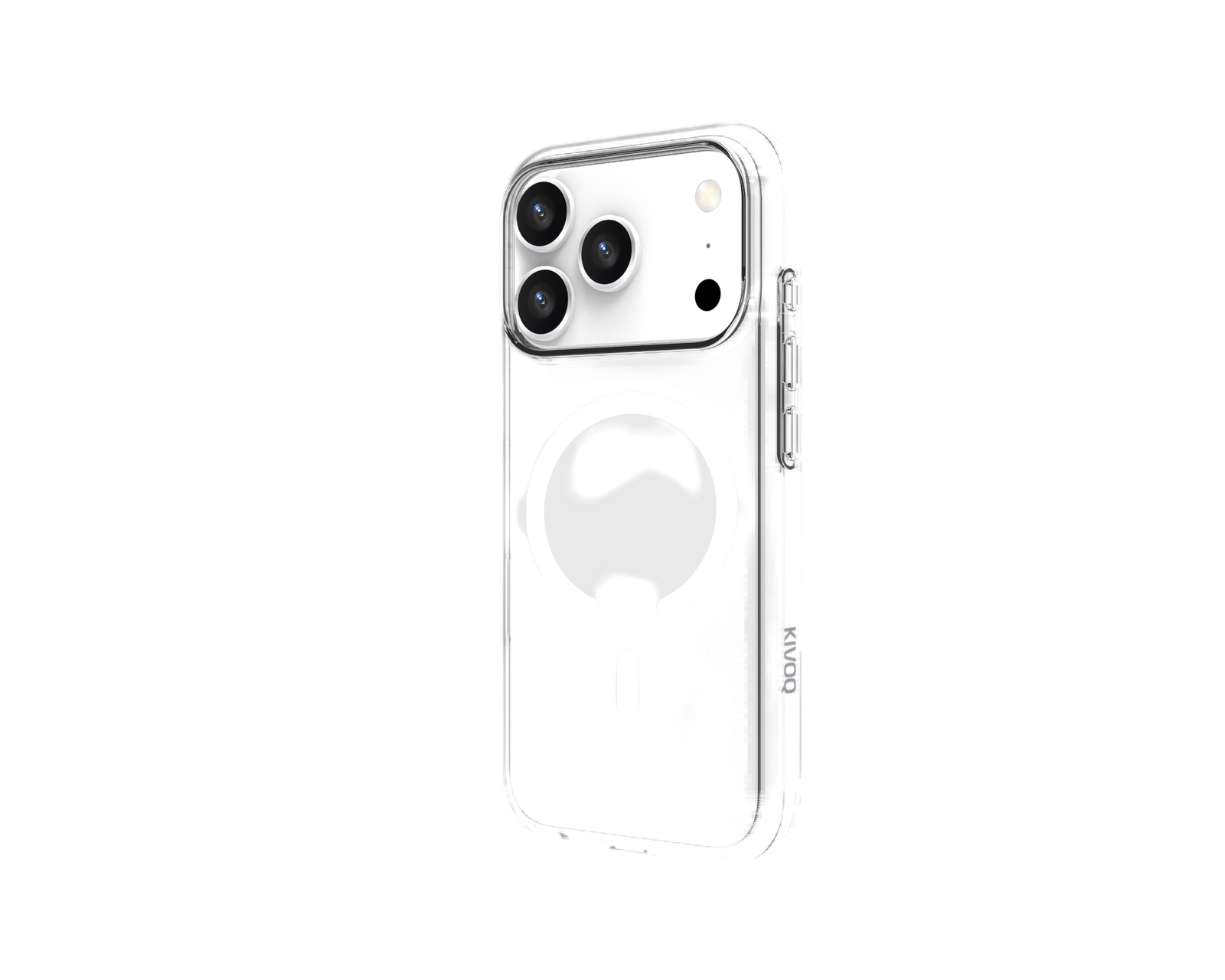 Kivoq KlarMag Case TPU + PC Clear Magnetic Case for iPhone 18Pro
